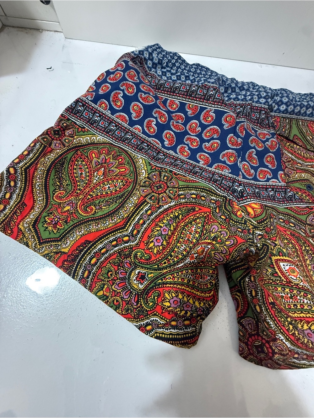 J. crew, beautiful swimming shorts with lots of colors and extra layer - Picture 9 of 15